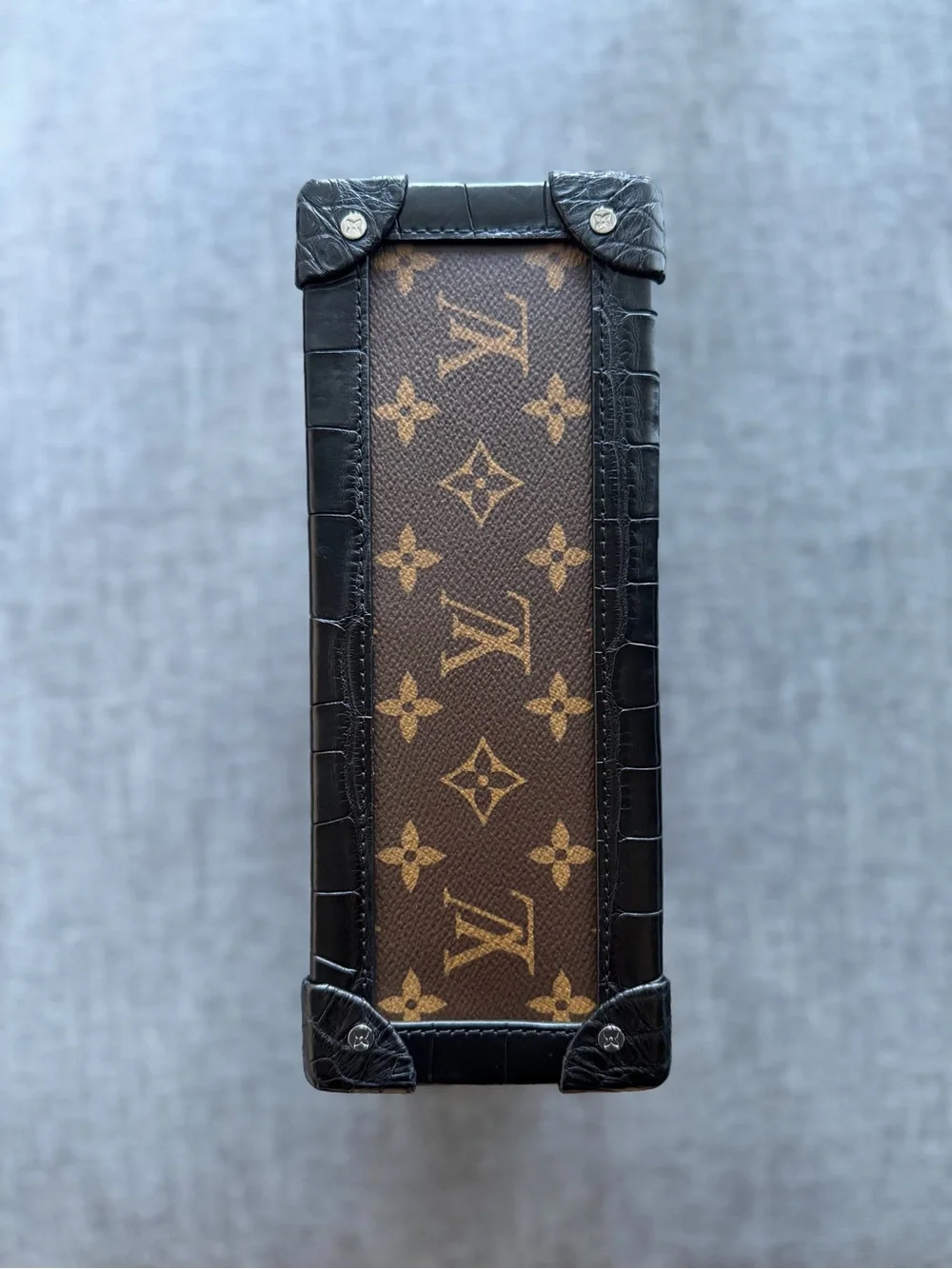 Louis Vuitton Monogram Leather Trunk Crossbody Bag